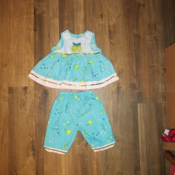 𝅺vintage SESAME STREET Infant Girls Size 24 Months 2 Piece Matching outfit - Picture 2 of 6